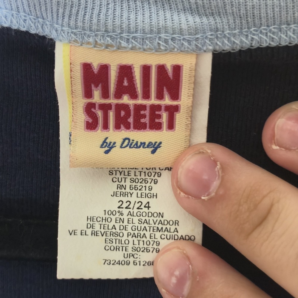 Rare Vtg Disney Main Street Tigger Best At Everything Ringer Shirt 3XL Soccer - Picture 4 of 6